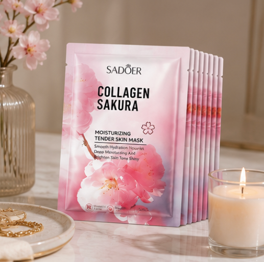 Sakura Renewal Collagen Sheet Mask