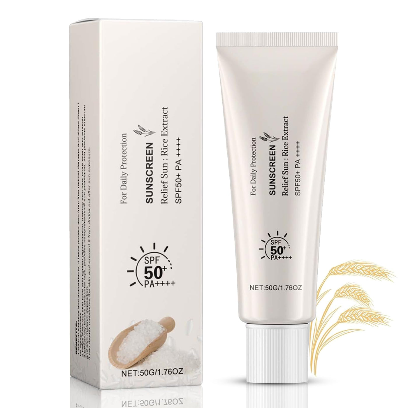 Relief Rice Probiotic Sunscreen SPF 50+