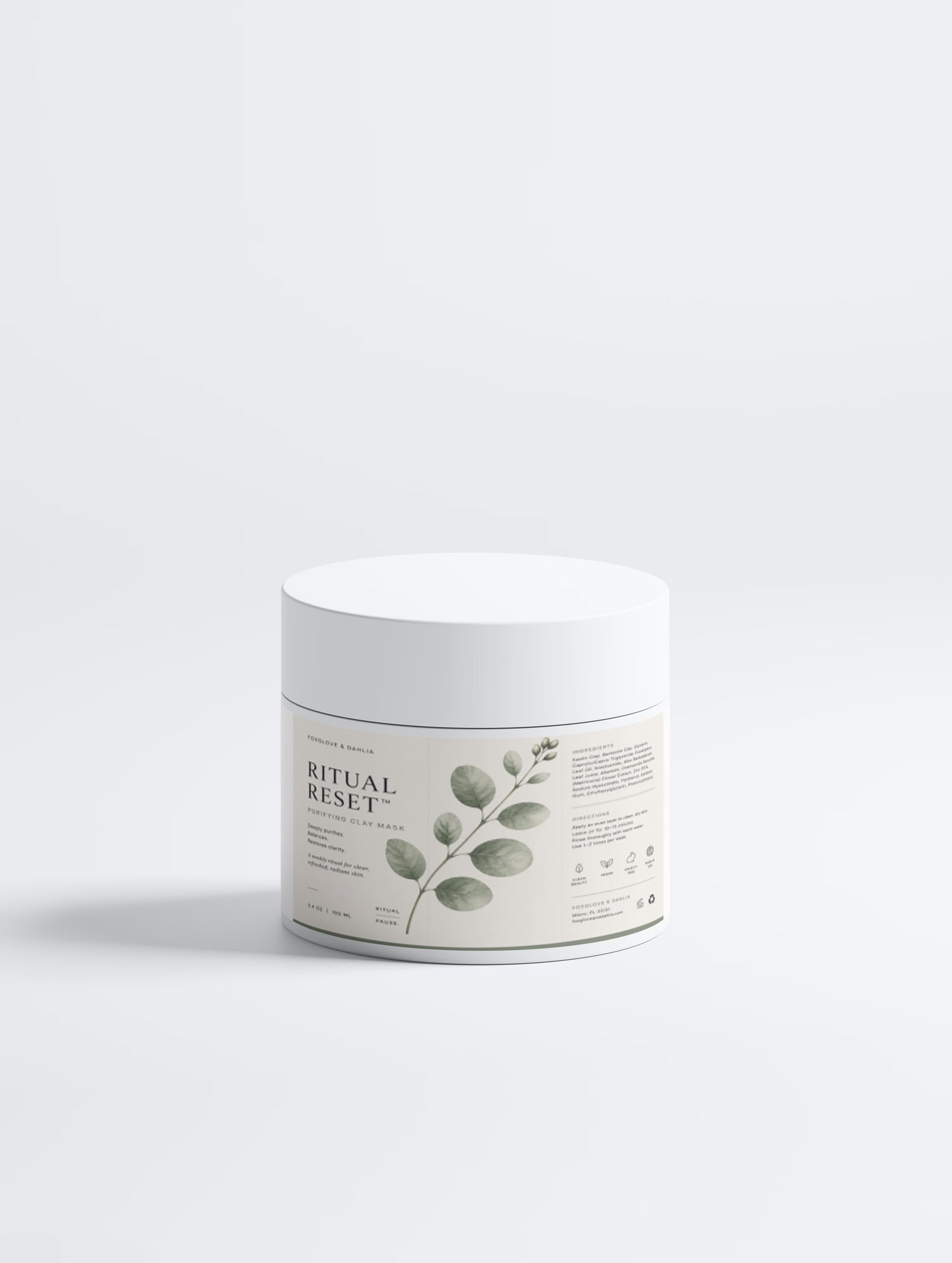 Clay Mask for Pores and Blackheads